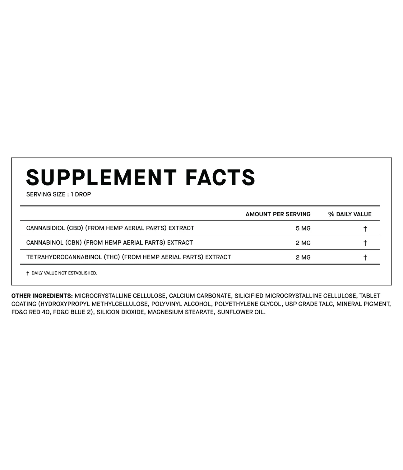 1906-DTC-SupplementFacts-PouchesandTins_1906-DTC-SLEEP
