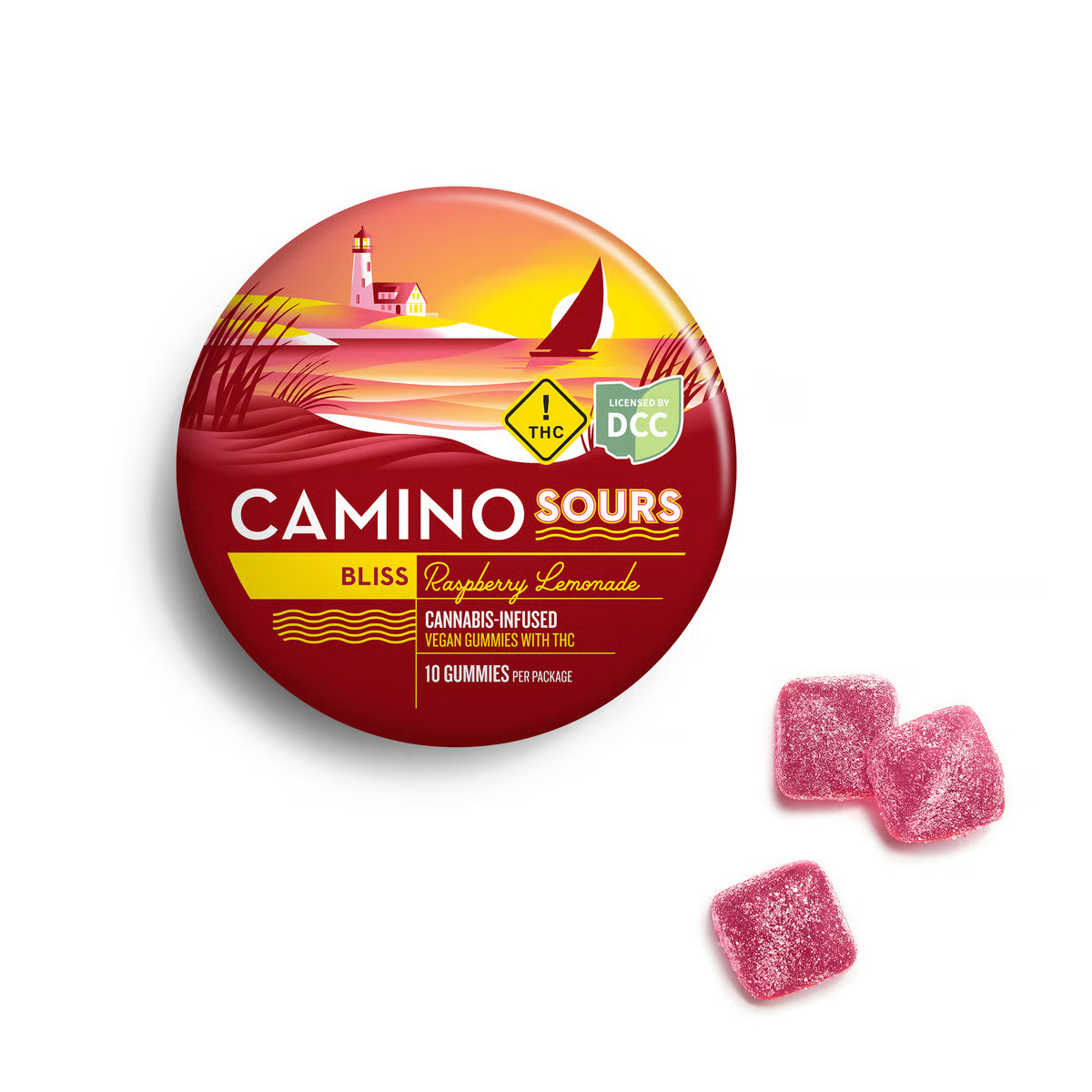 Camino - 'Bliss' Raspberry Lemonade Gummies