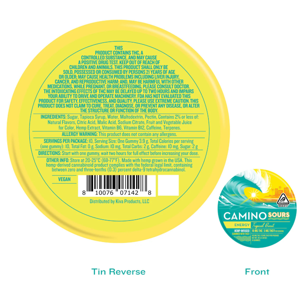 Camino - 'Energy' Tropical Burst Gummies Gallery 2