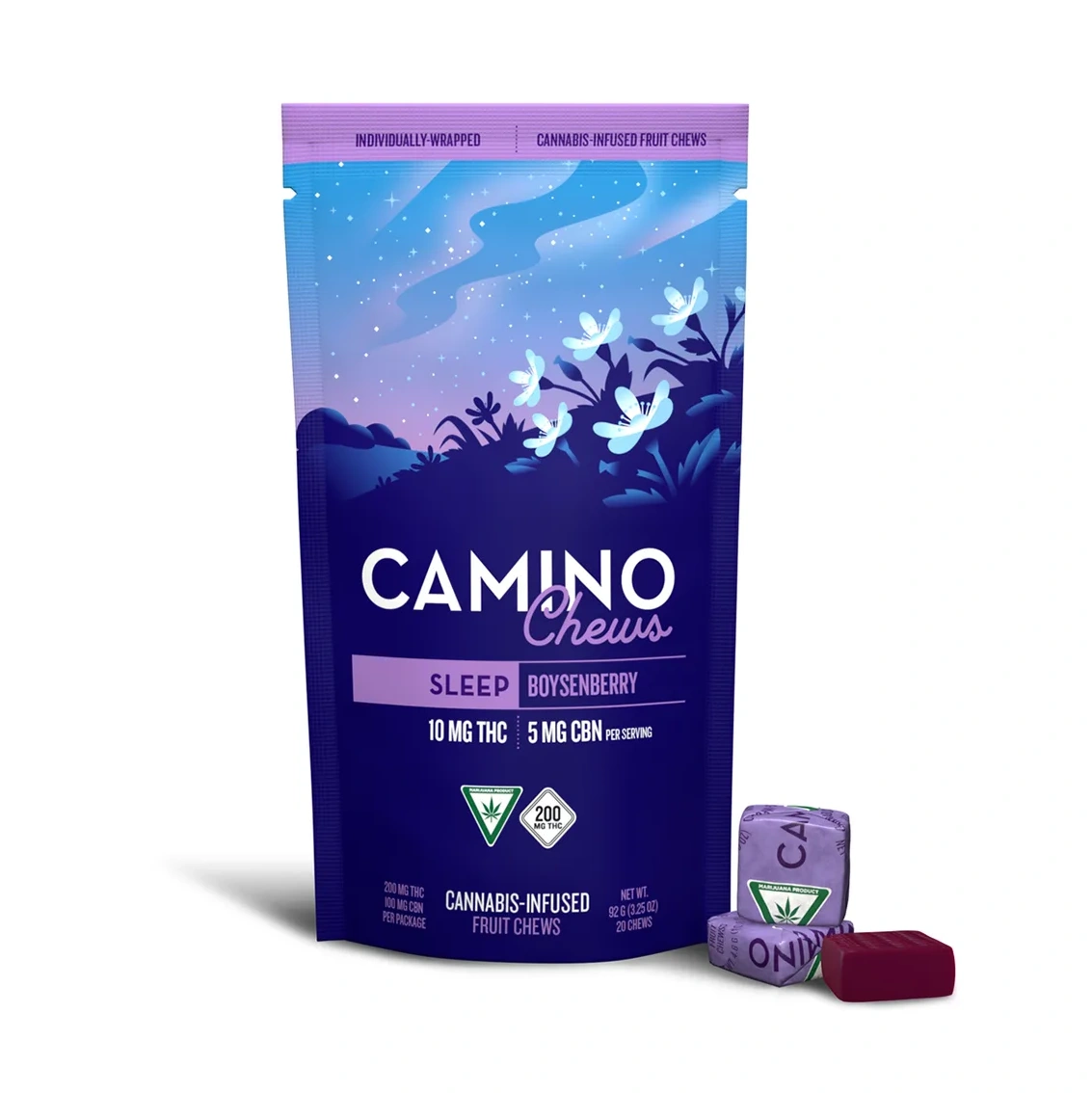 Camino - 'Sleep' Boysenberry Fruit Chews