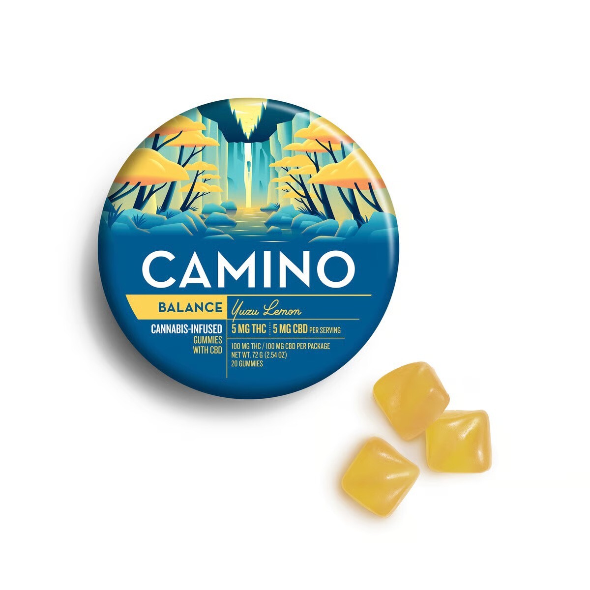 Camino - 'Balance' Yuzu Lemon Gummies