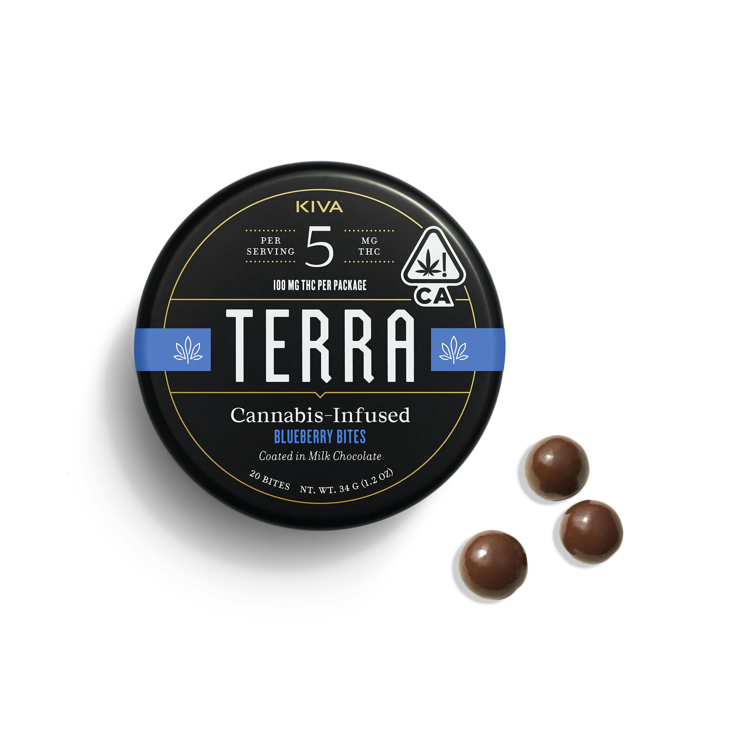 Kiva - Terra Blueberry Bites