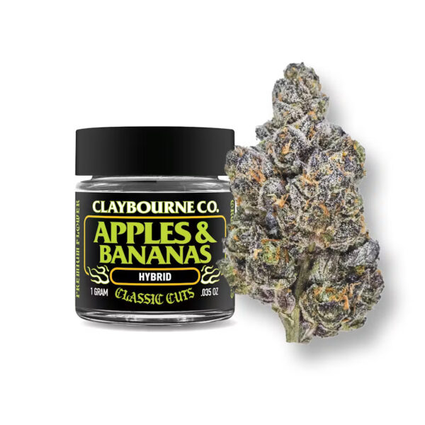 Claybourne Co. Classic Cuts 1g Apples and Bananas