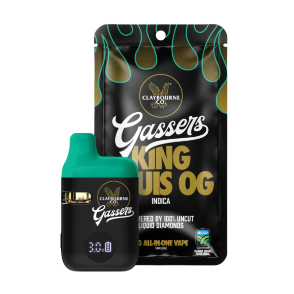 Gassers - King Louis OG 1g AIO Liquid Diamonds Vape