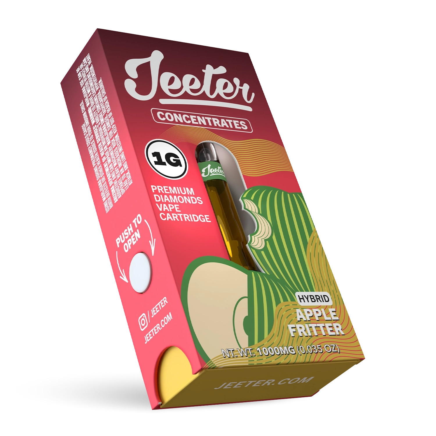 Jeeter Apple Fritter 1000mg Vape - Concentrates