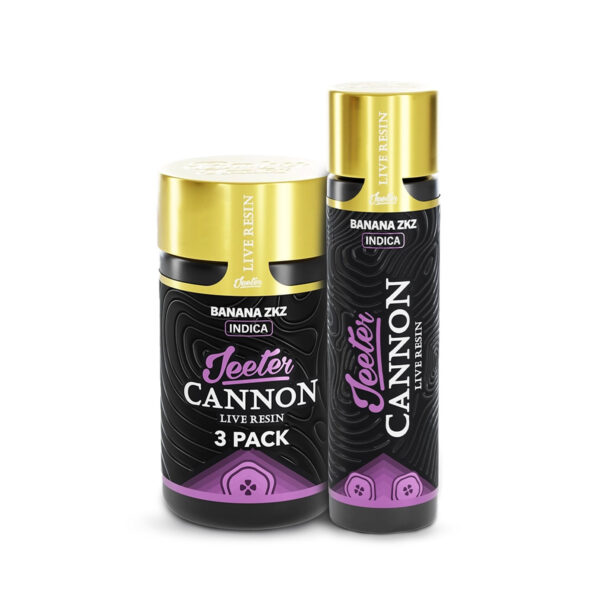 Jeeter Banana ZKZ - Live Resin Cannon Pre-rolls