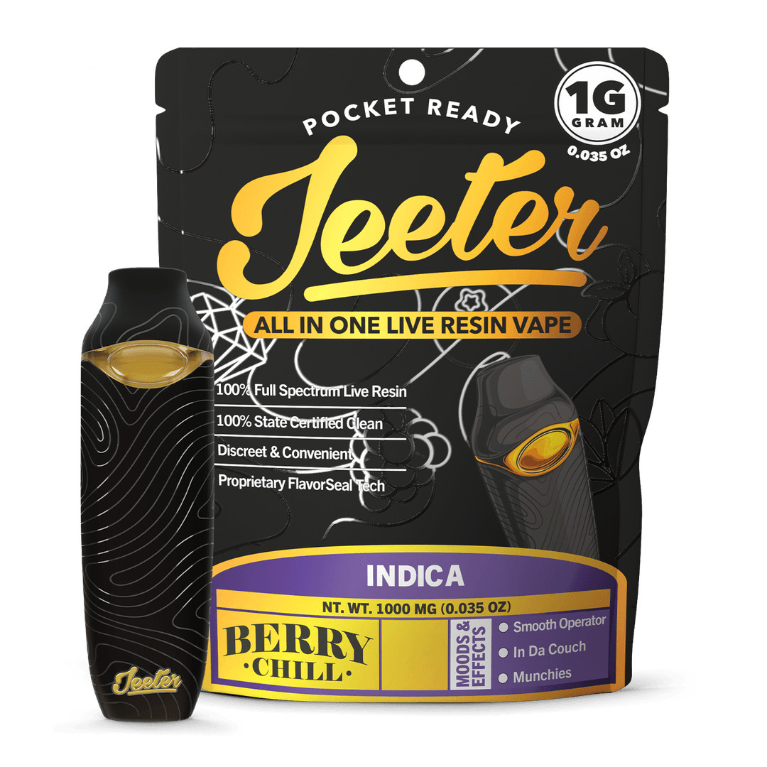 Jeeter Berry Chill - 1000mg Live Resin AIO Vape