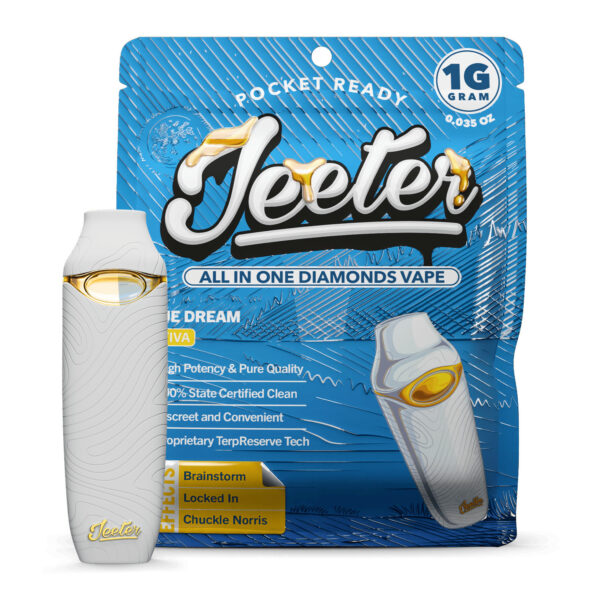 Jeeter Blue Dream 1000mg AIO Diamonds Vape