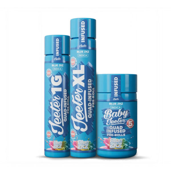Jeeter Blue ZKZ - Quad-Infused Pre-rolls