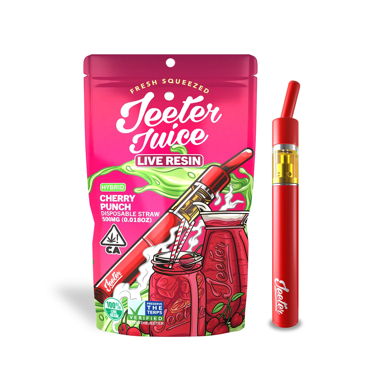 Jeeter Cherry Punch 500mg Vape - Concentrates