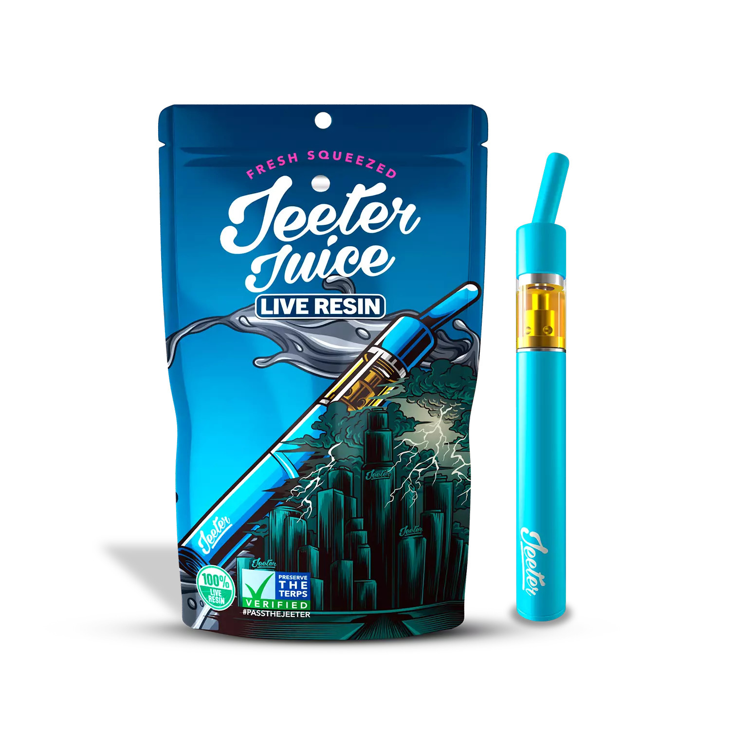 Jeeter Chronic Thunder 500mg Vape - Concentrates