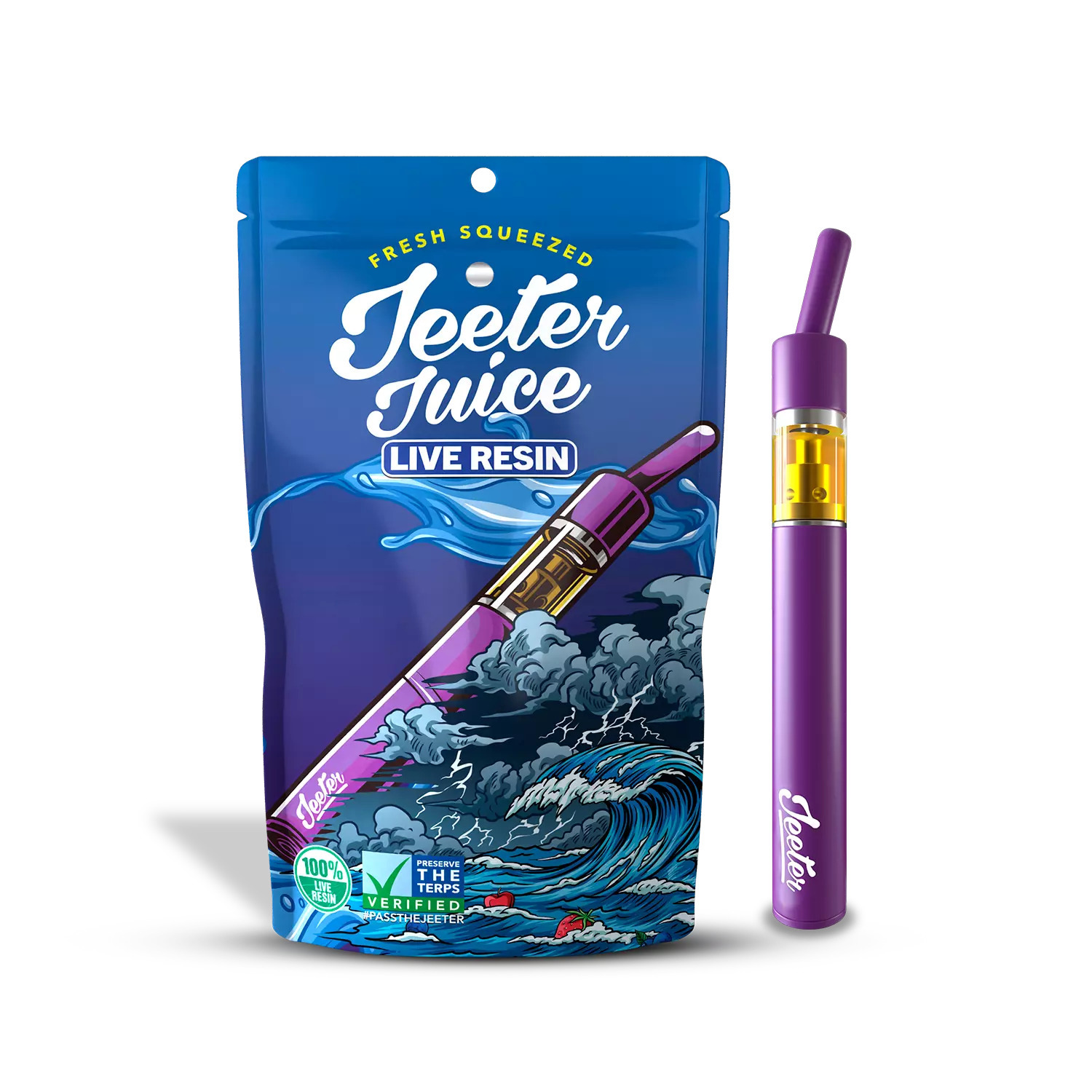 Jeeter Divine Storm 500mg Vape - Concentrates