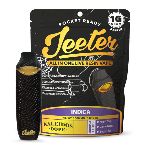 Jeeter Kaleidos Dope - 1000mg Live Resin AIO Vape