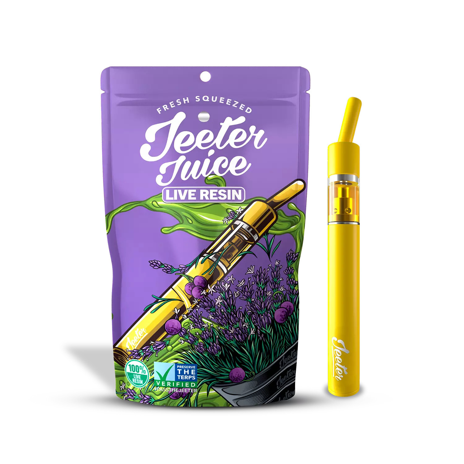 Jeeter Lavender Jones 500mg Vape - Concentrates