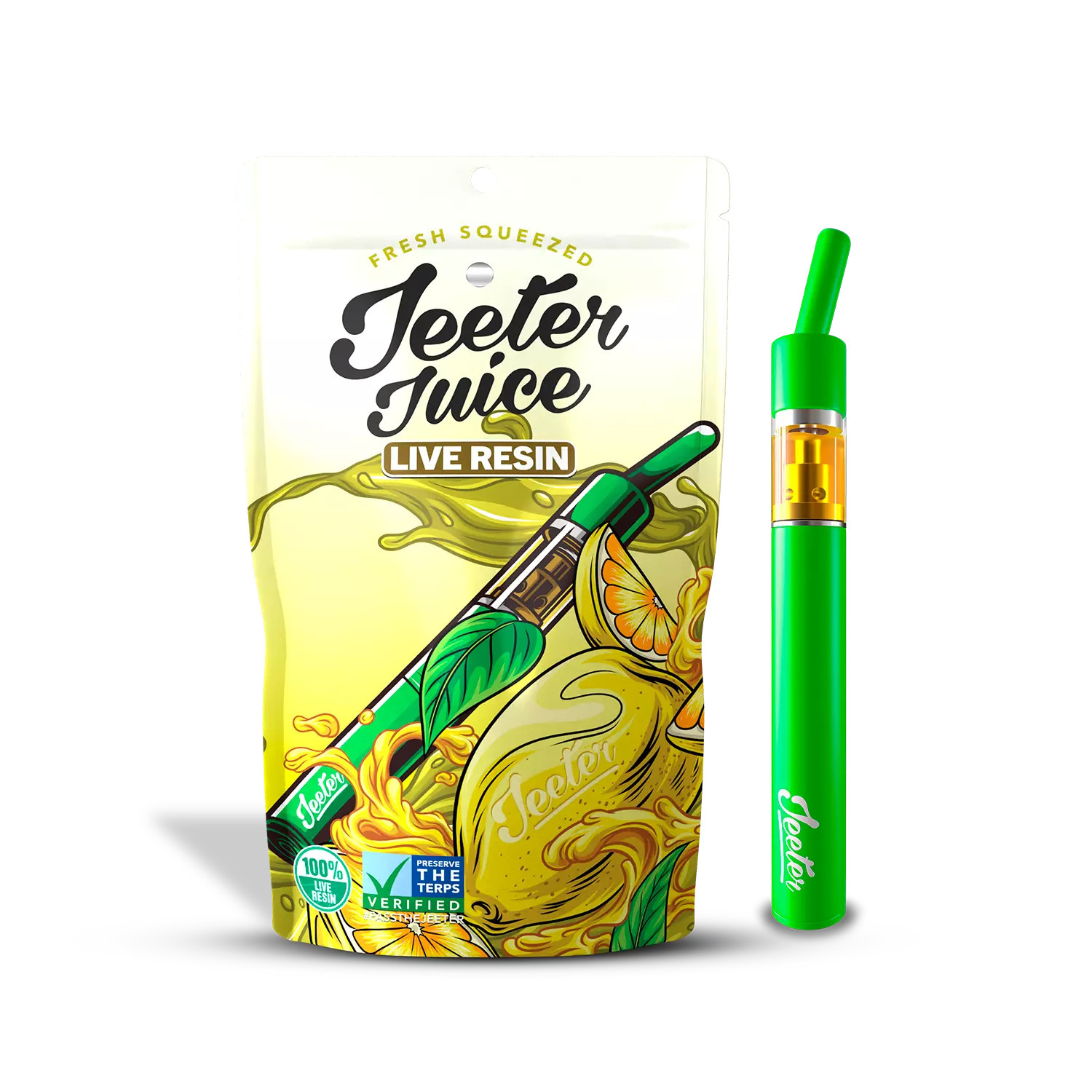 Jeeter Lemon OG 500mg Vape - Concentrates