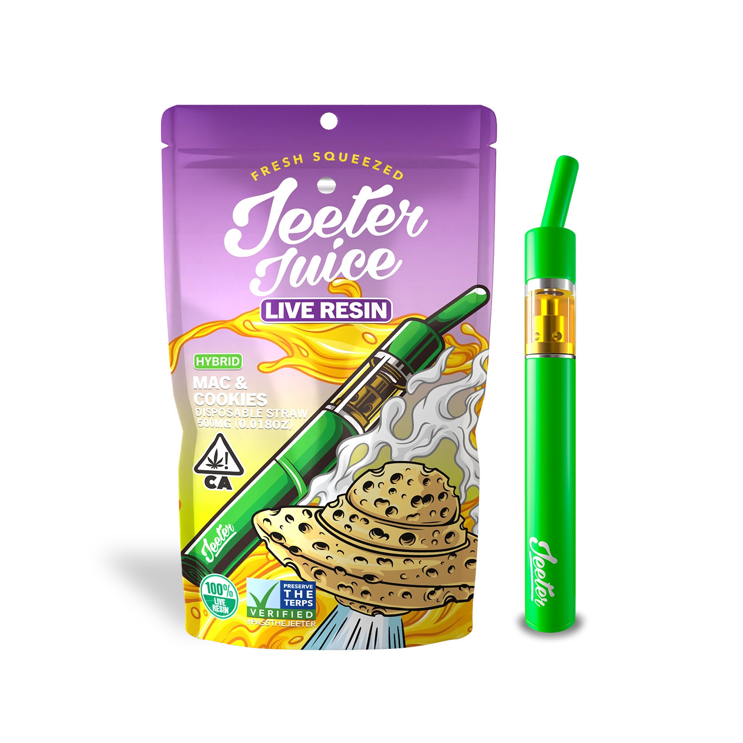 Jeeter Mac N Cookies 500mg Vape - Concentrates