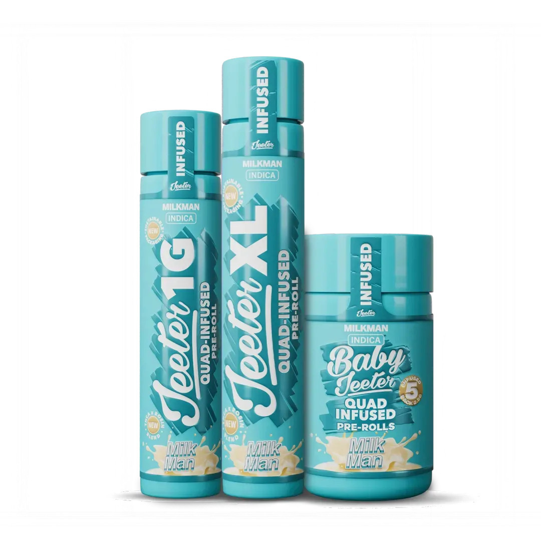 Jeeter Milkman - Quad-Infused Pre-rolls