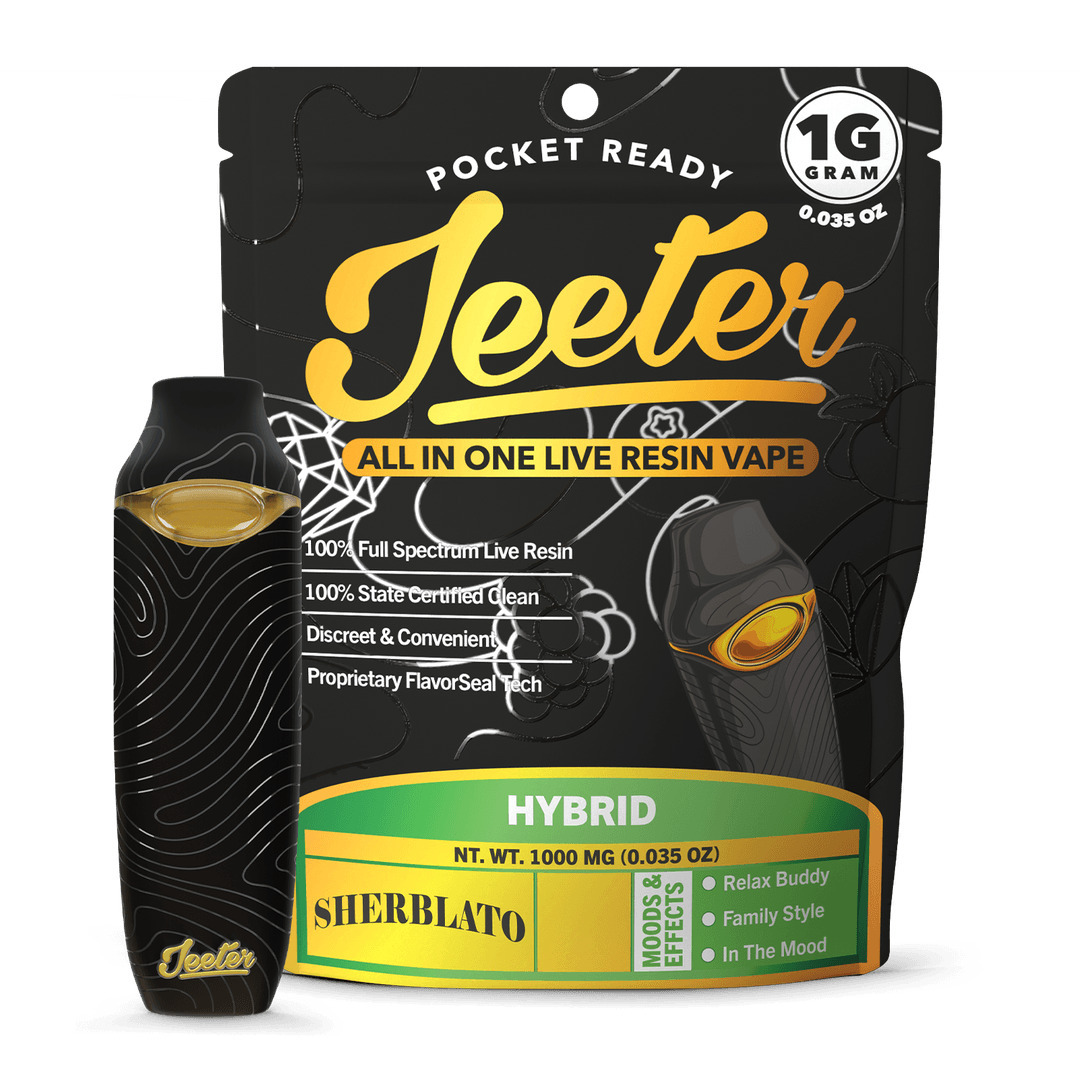 Jeeter Sherblato - 1000mg Live Resin AIO Vape