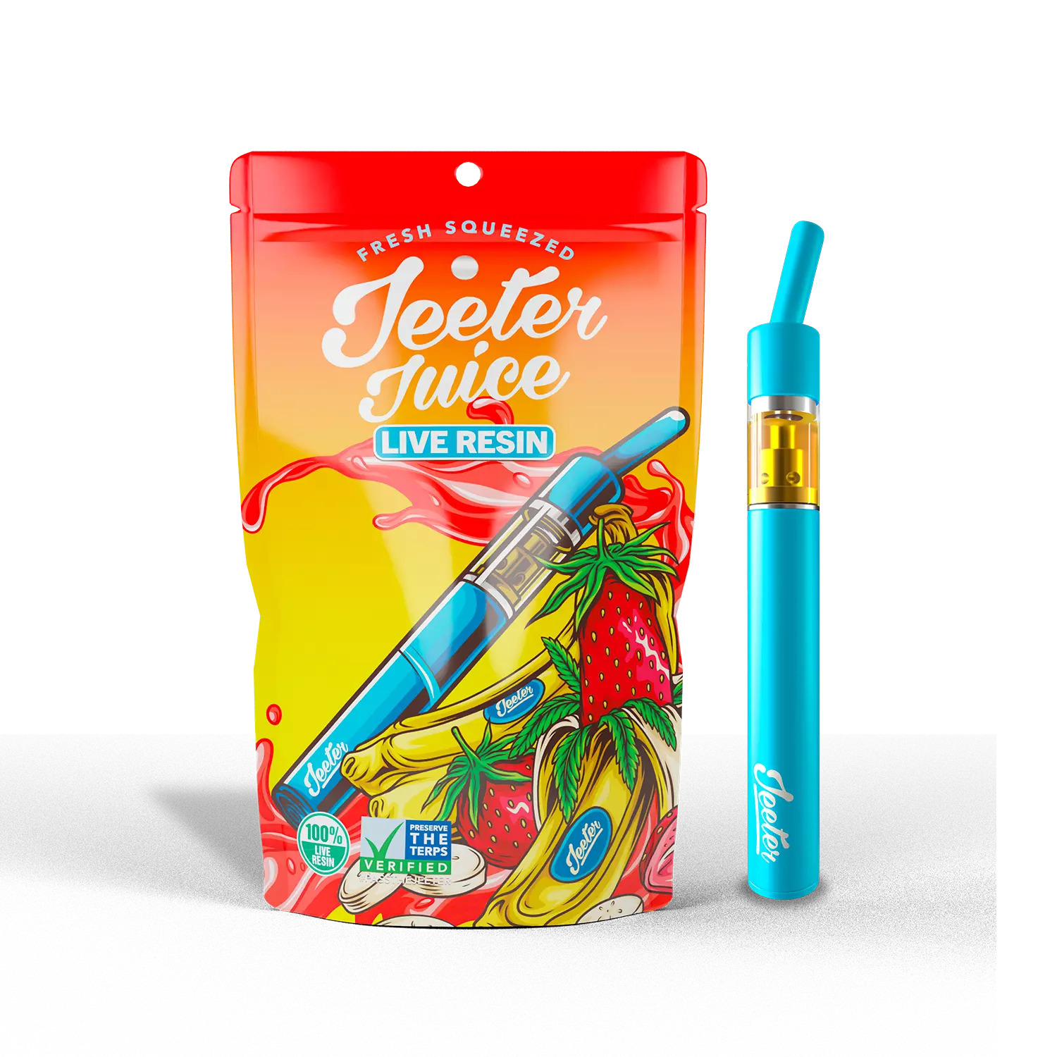 Jeeter Strawnana 500mg Vape - Concentrates