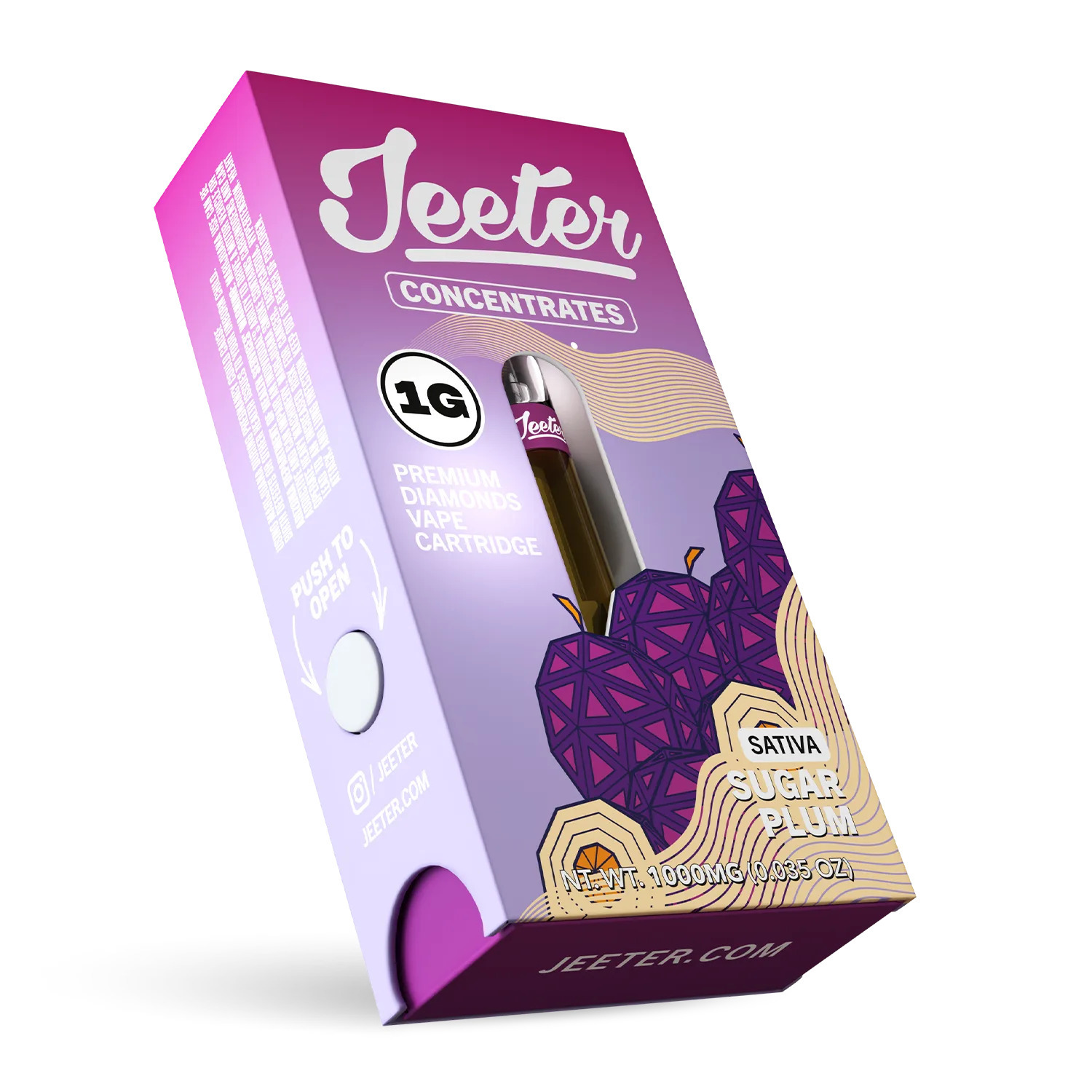 Jeeter Sugar Plum 1000mg Vape - Concentrates