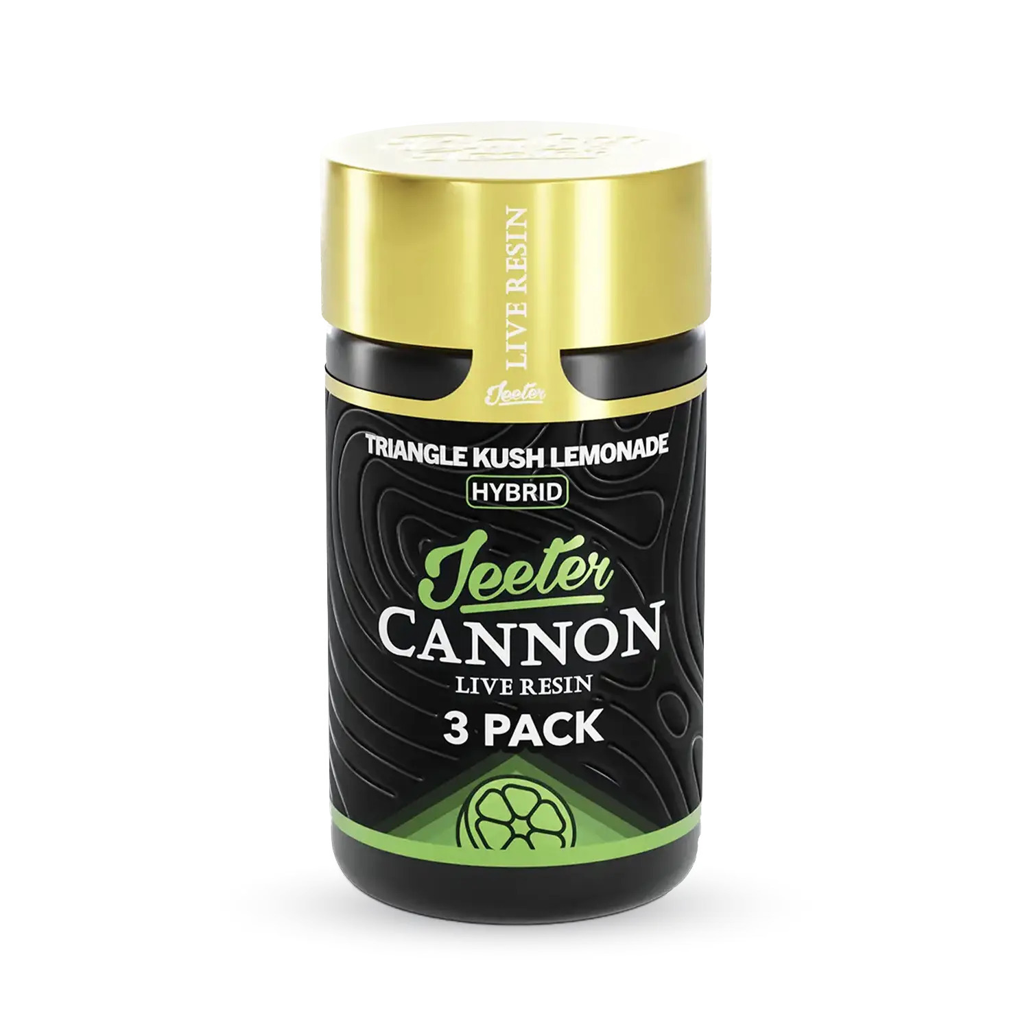Jeeter Triangle Kush Lemonade 3 Pack - Live Resin Cannon Pre-rolls