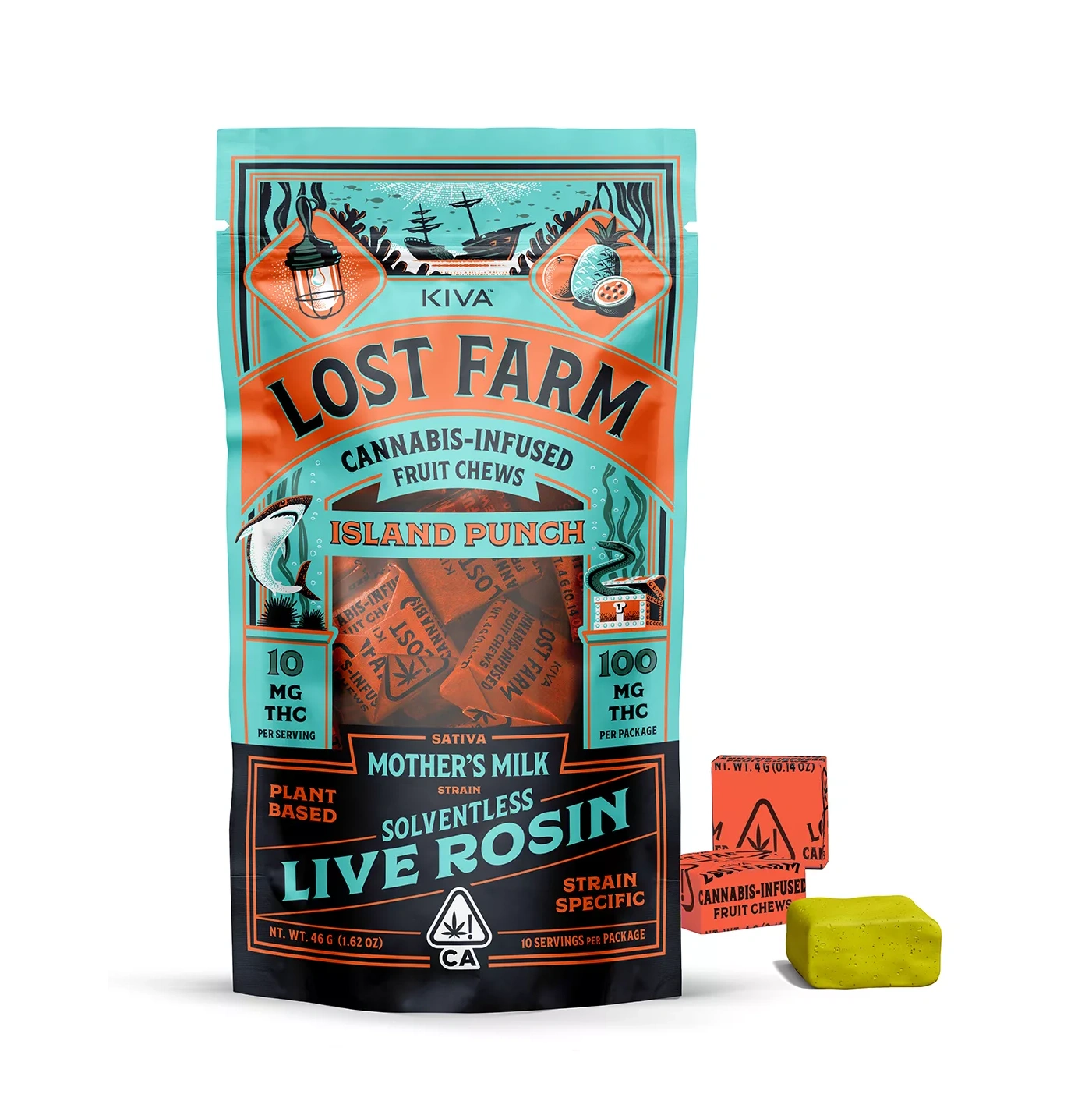 Lost Farm - Island Punch x Mother's Milk Live Rosin Chews