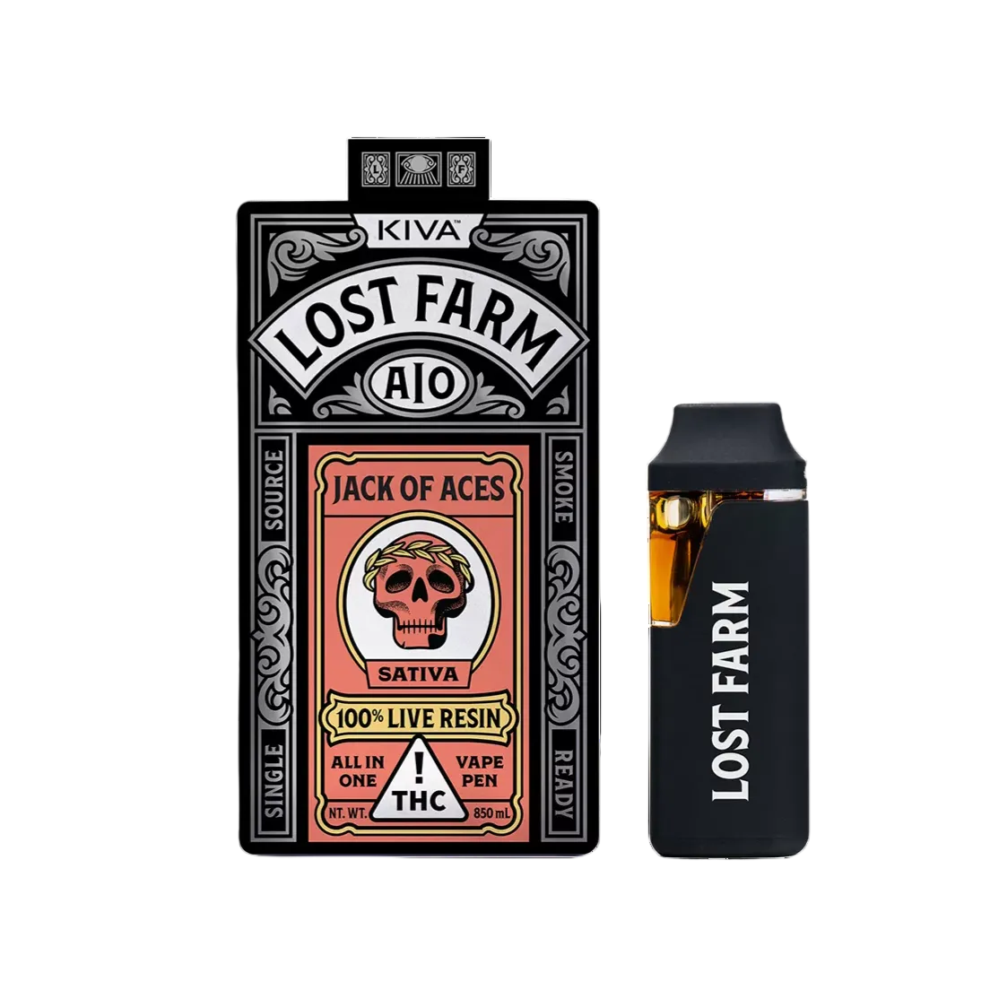 Lost Farm - Jack of Aces Live Resin All-In-One Vape