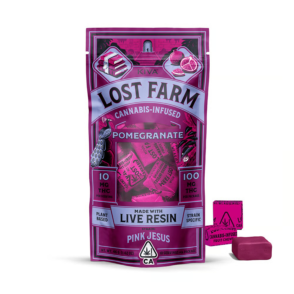 Lost Farm - Pomegranate x Pink Jesus Live Resin Chews