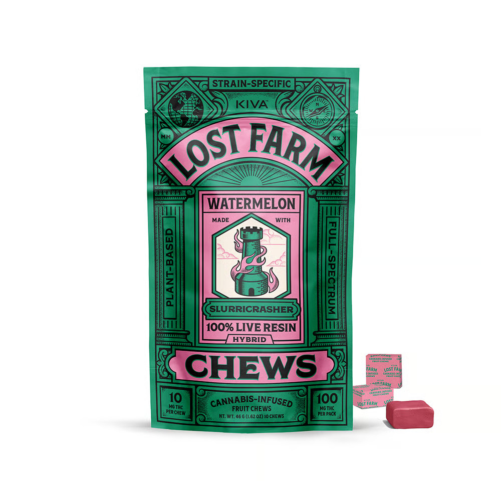 Lost Farm - Watermelon x Slurricrasher Live Resin Chews