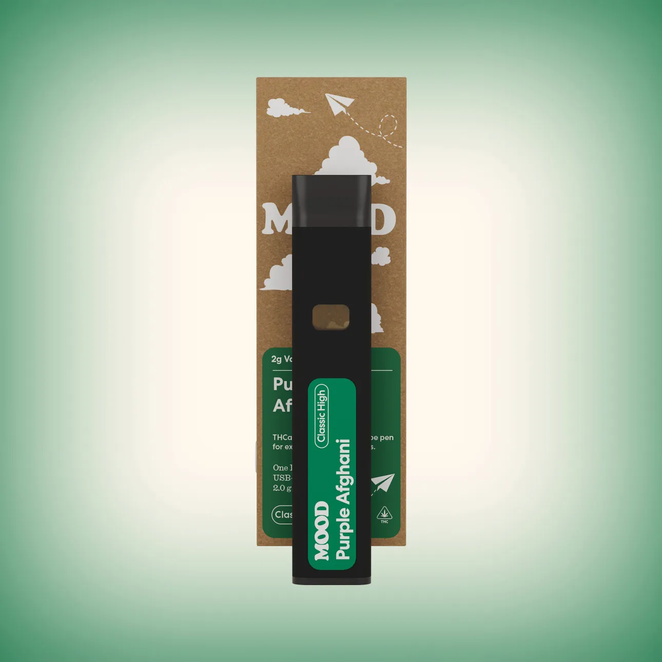 Second image of Mood - THCa Purple Afghani Disposable Vape