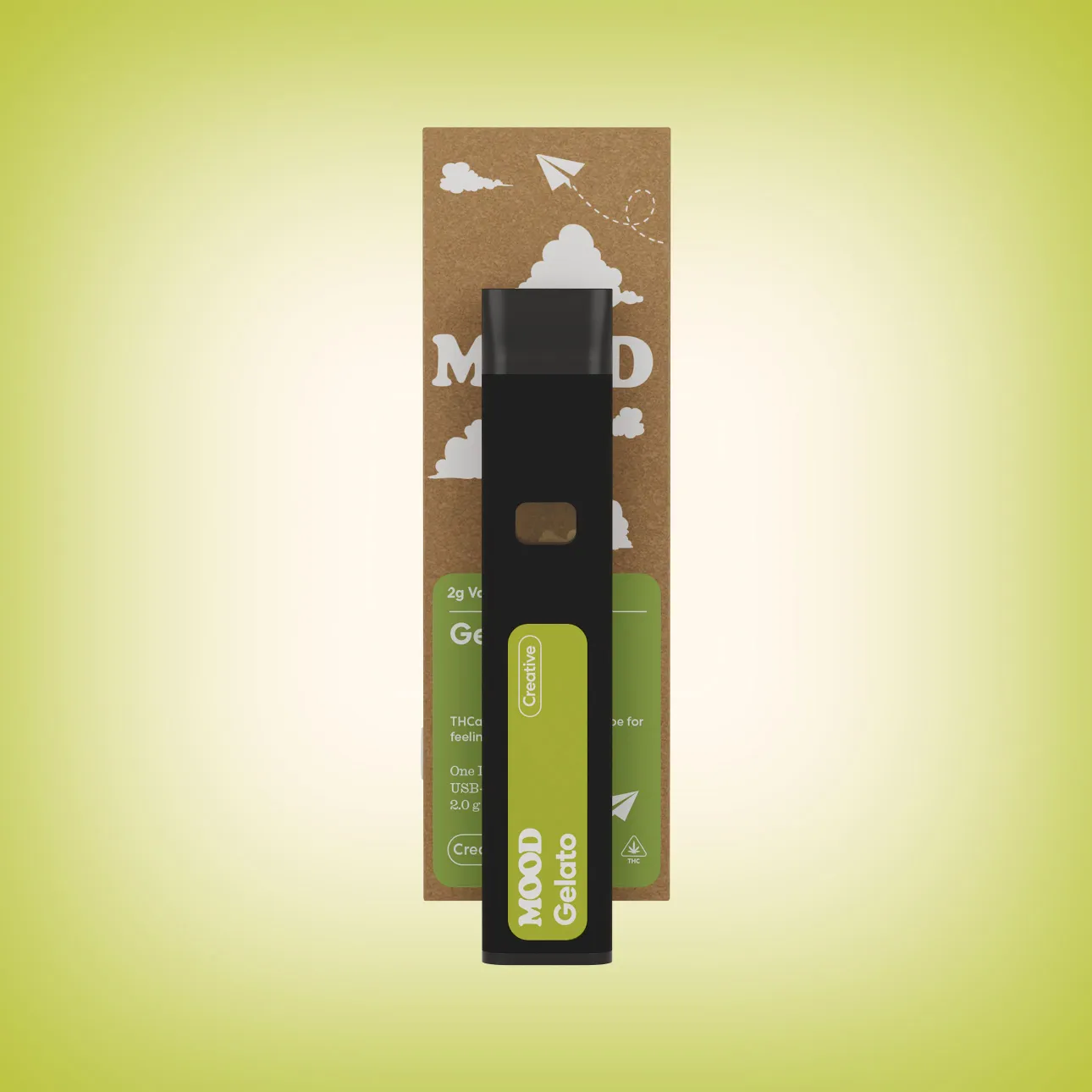 Second image of Mood - THCa Gelato Disposable Vape