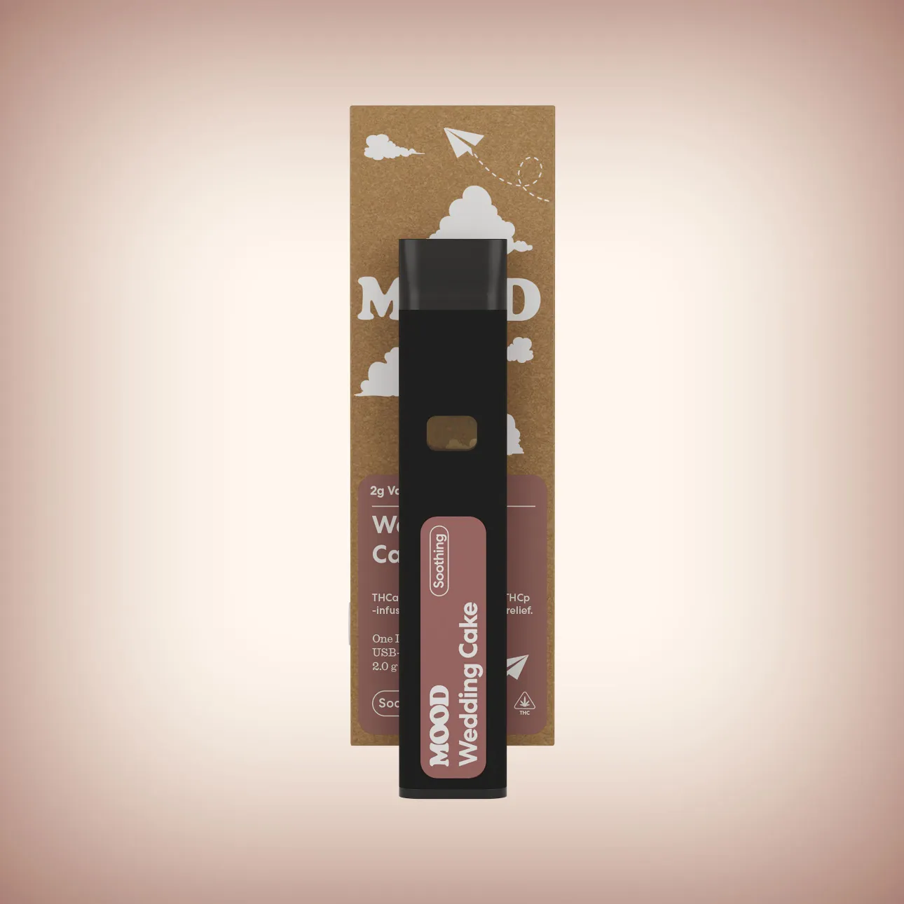 Second image of Mood - Hero Dose Wedding Cake Disposable Vape