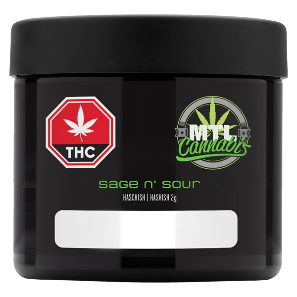 MTL Cannabis - Sage n' Sour Hash 2g
