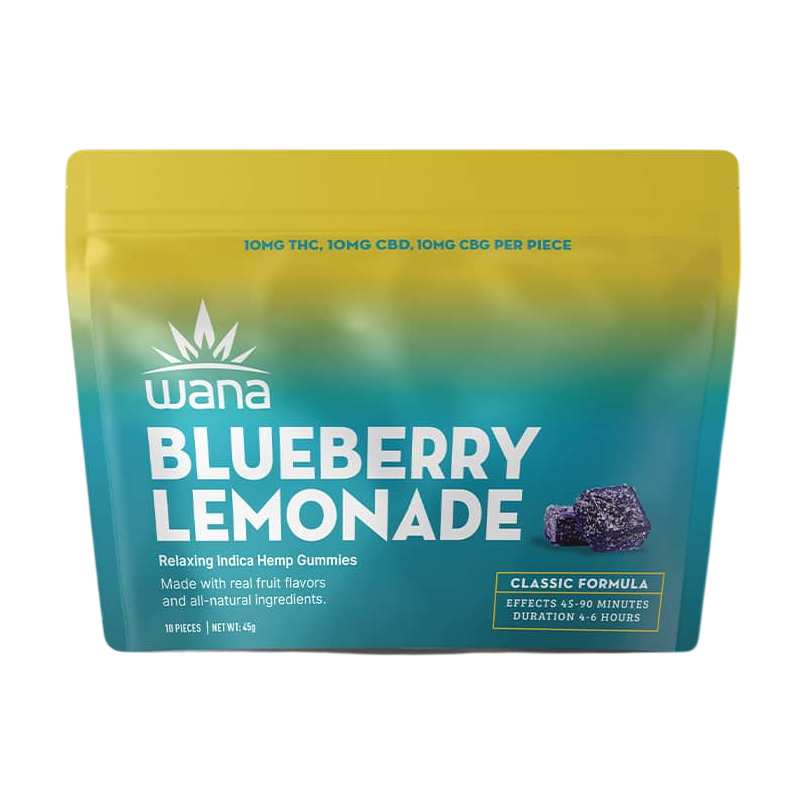 Wanna - Classic Relax – Blueberry Lemonade Gummies