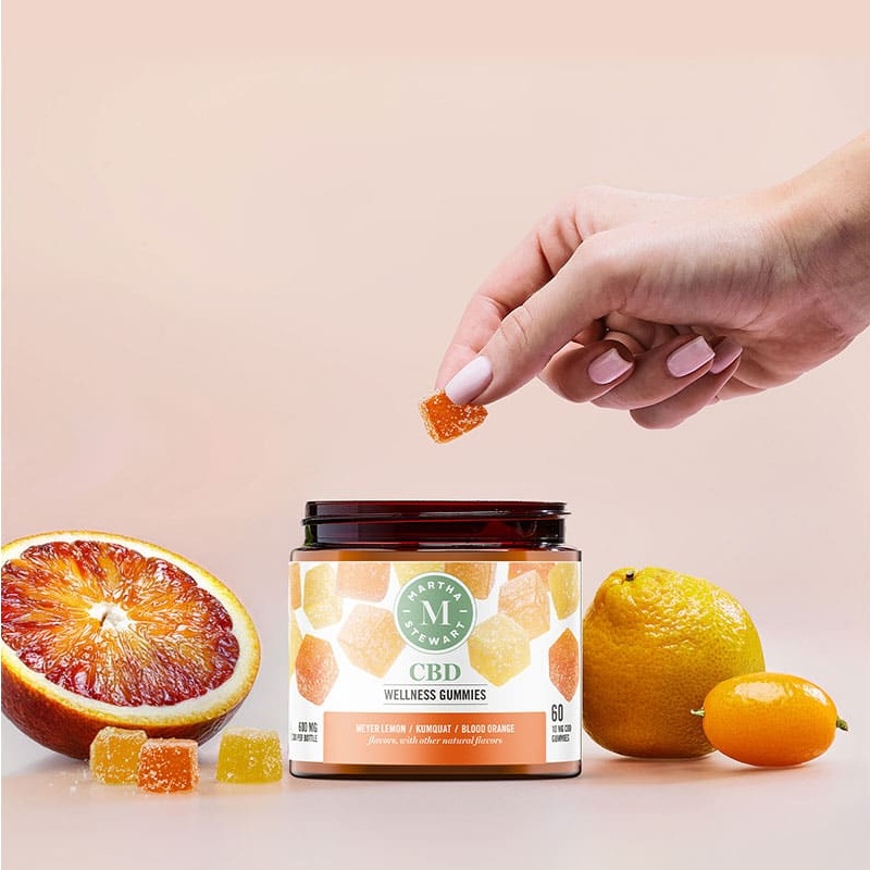 Second image of Martha Stewart - Citrus Medley Wellness CBD Gummies